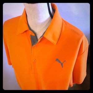 Men's puma golf polo shirt